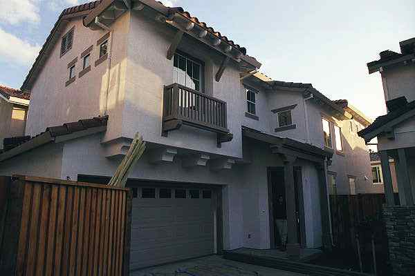 Picture of the house in real life, almost finished